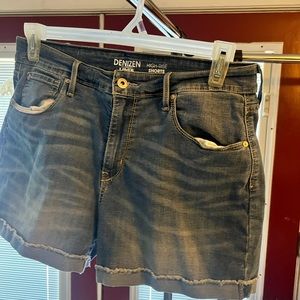 Denizen high rise shorts